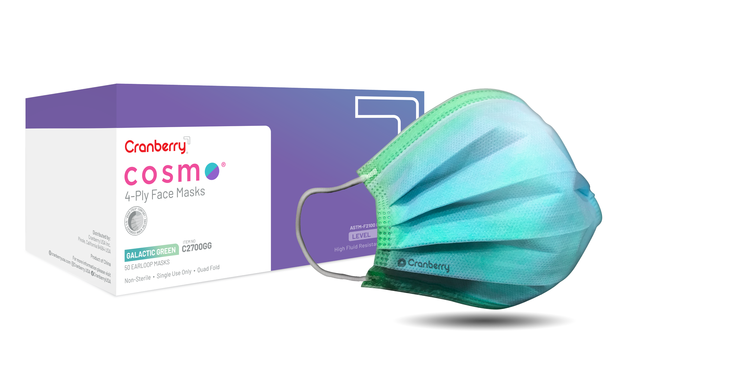 パック・フェイスマスク cosmocosmo Cosmo Face Mask | Shop Advanced Protection — Cranberry USA